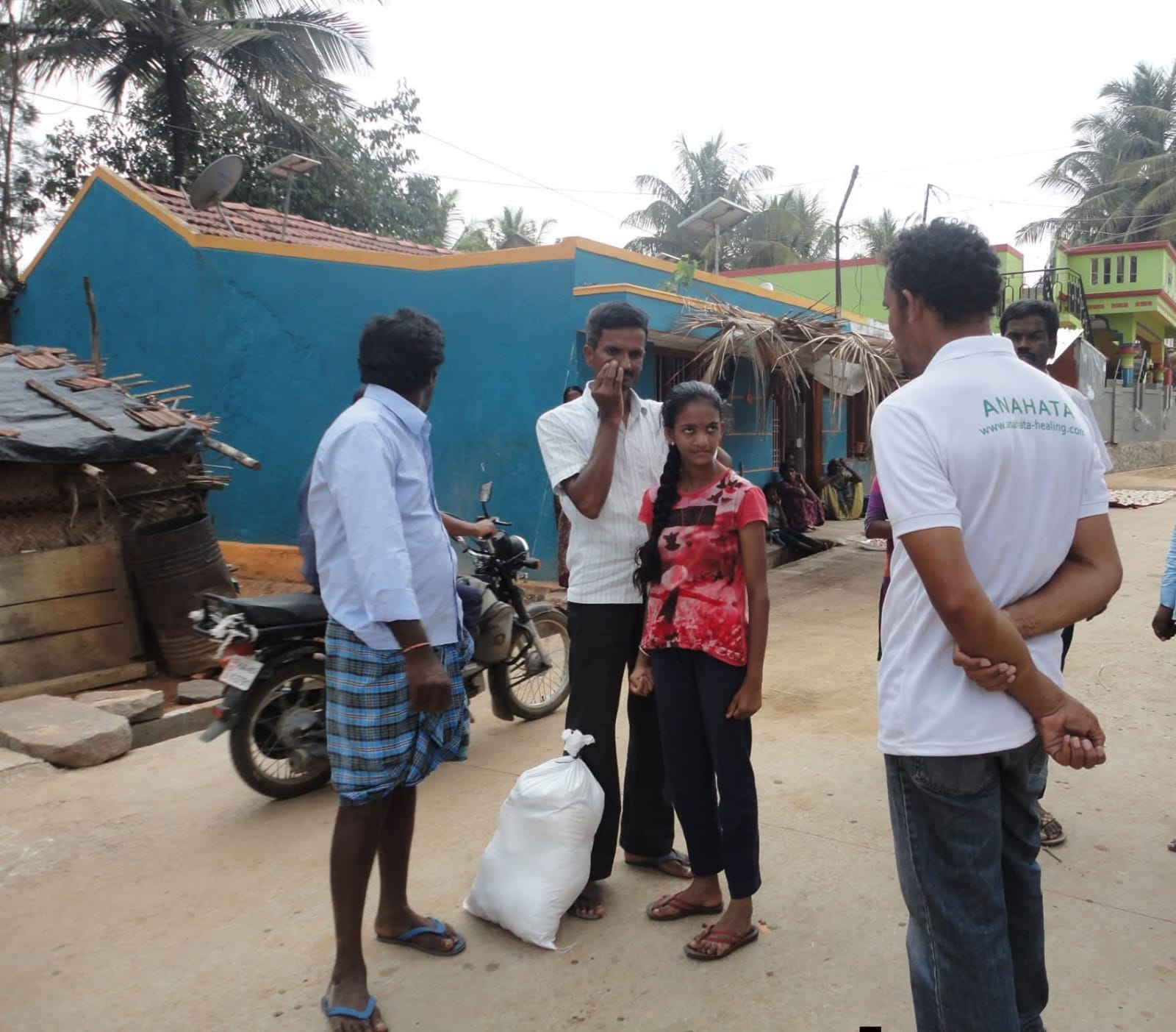 Community moment at Anahata