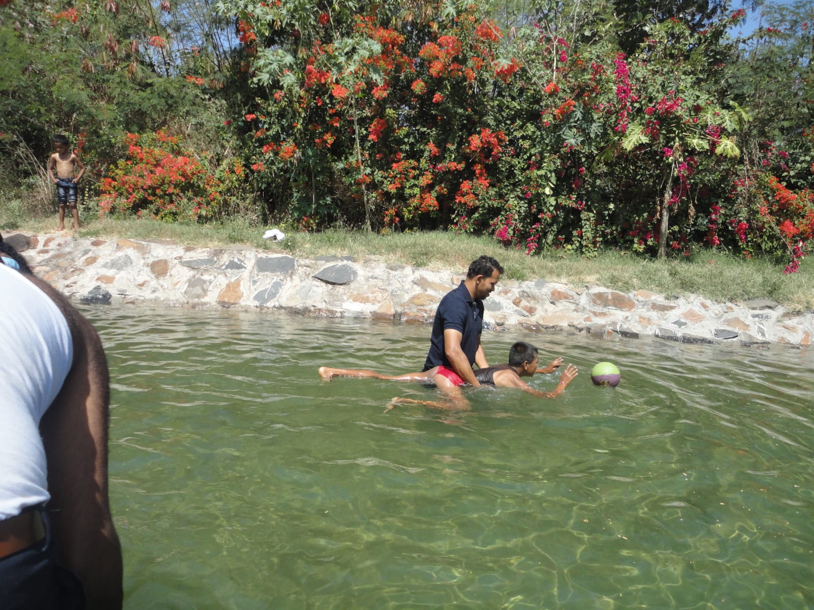 Swimming activity