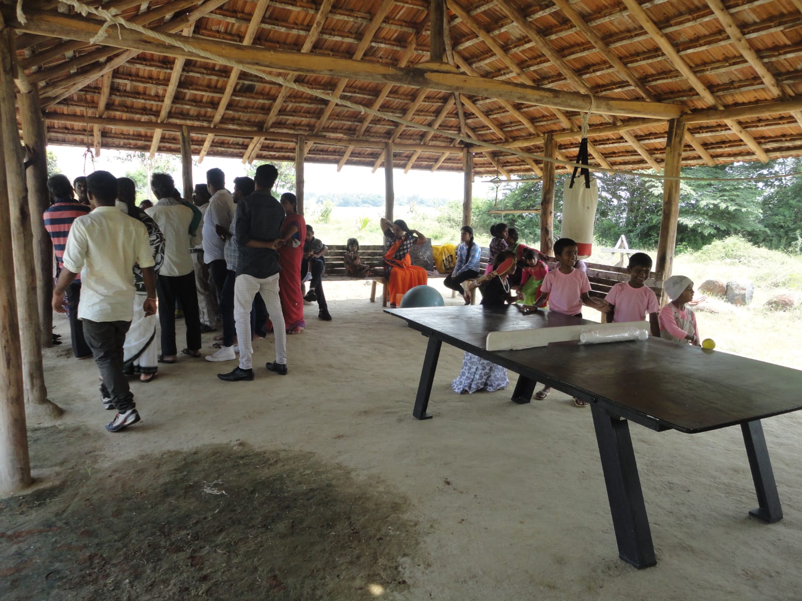 Volunteers at Anahata